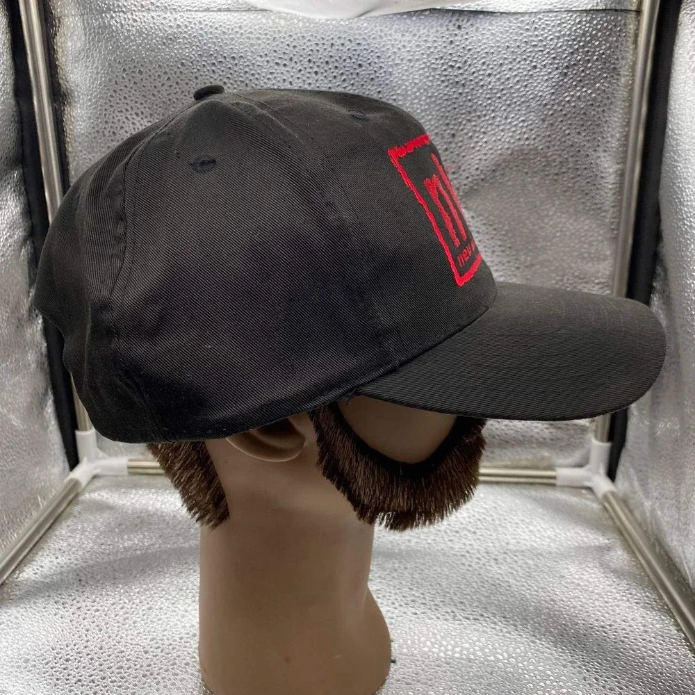 Vintage WCW nWo New World Order Hat Men OS Black Wolfpac Wrestling Snapback‎ Cap